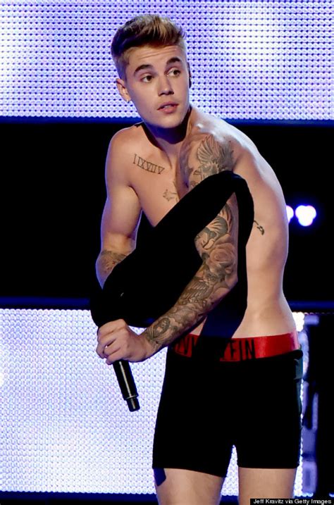 justin bieber in underwear.